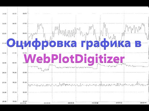 Видео: Как снять показания с фото графика (оцифровать график) при помощи WebPlotDigitizer