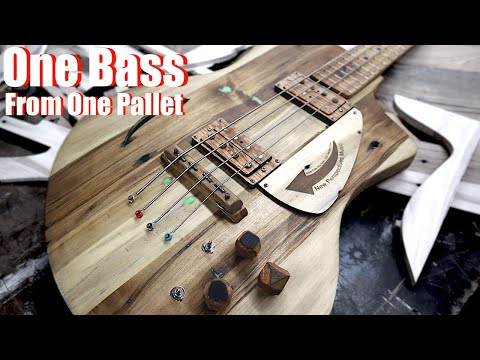 Видео: Один поддон, одна бас-гитара (гвозди и все остальное!)