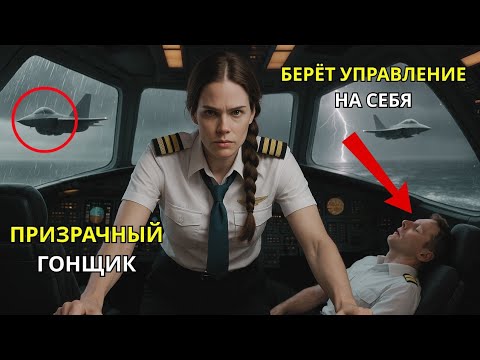 Видео: Она была всего лишь коммерческим пилотом — пока F-22 не замерли, услышав позывной «Призрачный гонщик