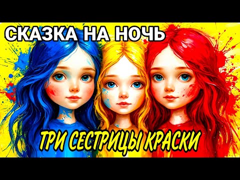 Видео: Добрая сказка ТРИ СЕСТРИЦЫ КРАСКИ | Аудиосказки на ночь | Народные сказки | Сказки для малышей