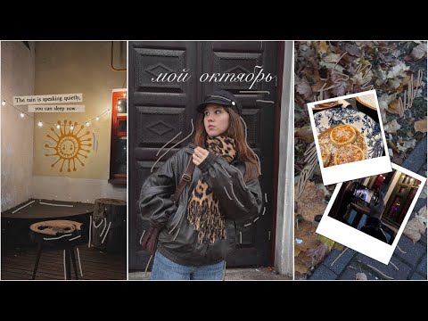 Видео: мои октябрьские будни | тыквенный хлеб,чай, театр и учеба 🧳🌰🕯️🥐