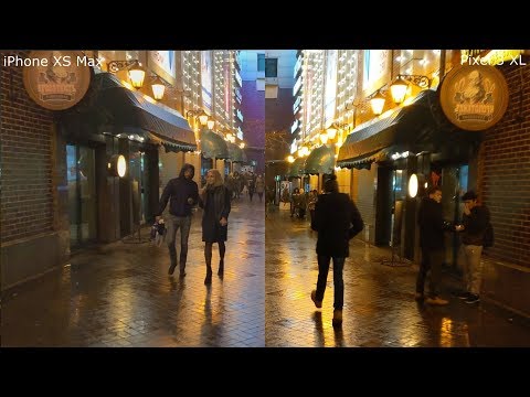 Видео: iPhone XS Max vs Pixel 3 XL. Сравнение и возможности видеосъемки.