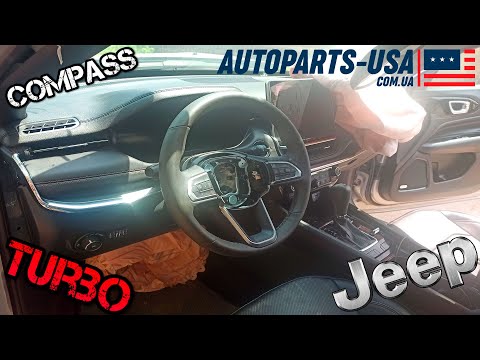 Видео: Снятие установка торпеды 7BD74DX9AE Замена передняя панель Jeep Compass 2.0 Turbo 2023 autoparts-usa