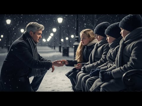 Видео: Миллиардер нашёл детей в метели — то, что он увидел дальше, потрясло всех!