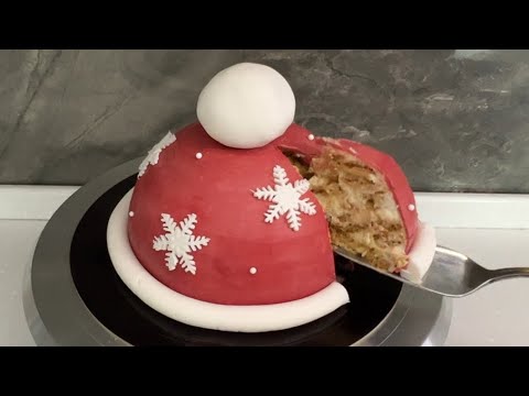 Видео: Рецепт БЫСТРОГО МЕДОВОГО ТОРТА БЕЗ РАСКАТКИ КОРЖЕЙ ✨ Простой новогодний декор