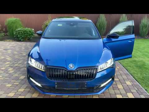 Видео: Продаж🇺🇦 Skoda SuperB SportLine 2021 2.0tdi 110kw 150ps 7dsg automatic canton Cristal led