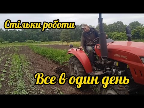 Видео: Все в один день.Фрезеруємо малину,важка оранка.Нарешті досадили розсаду. Будні села.