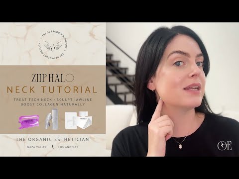 Видео: Учебное пособие по подтяжке шеи ZIIP HALO: уход за шеей, коррекция линии подбородка и естественно...