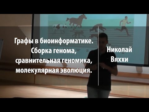 Видео: Графы в биоинформатике | Николай Вяххи | Лекториум