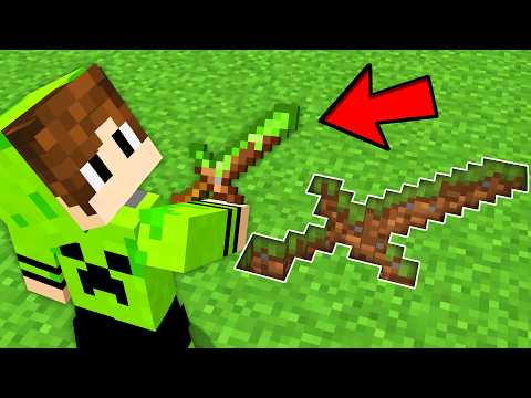 Видео: Я МОГУ СДЕЛАТЬ МЕЧ из ЛЮБОГО БЛОКА в Minecraft!