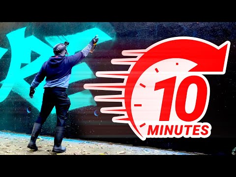 Видео: 10-минутный челлендж по граффити в стиле «Безумного Макса» — провал