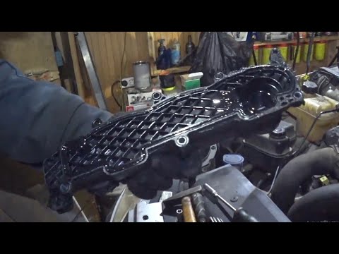 Видео: Замена прокладки под клапанной крышкой дизельного двигателя Peugeot 407