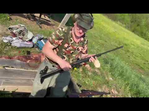 Видео: Первый отстрел ружья DERYA 410 калибра.