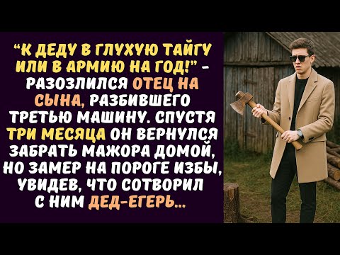 Видео: “К деду в ГЛУХУЮ ТАЙГУ или в армию на год!”- кричал отец на сына, разбившего третью машину... А едва