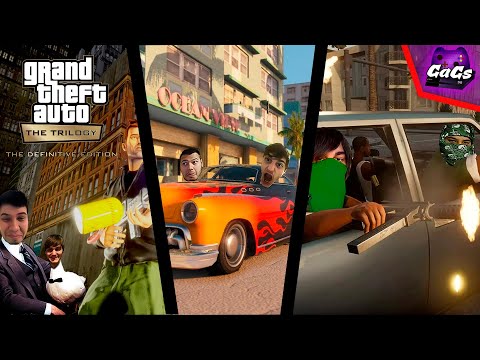 Видео: НЕсвятая ТРОИЦА | GTA Trilogy Definitive Edition | СТРИМ