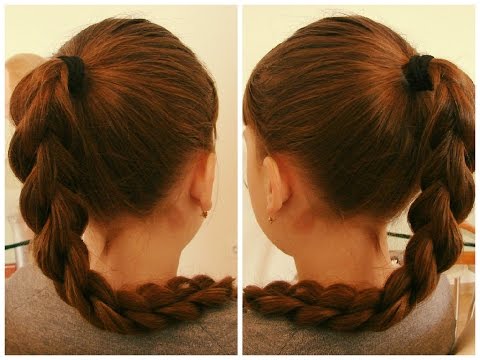 Видео: Коса 3D. Очень простой способ плетения. Видео-урок.