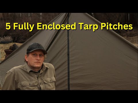 Видео: ПЕРЕЖИВИТЕ ЛЮБУЮ ШТОРМОВУЮ ЗОНУ. 5 полностью закрытых палаточных площадок с брезентом.