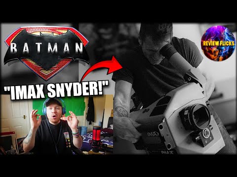 Видео: Зак Снайдер поделился эпическим фото с камерой IMAX фильма «Бэтмен против Супермена»!