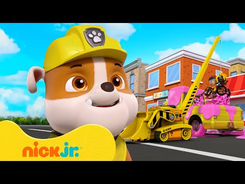 Видео: Щенячий патруль | Самые отпадные щенячьи спасения Крепыша! с Гончиком и Скай | 1 часовая | Nick Jr.