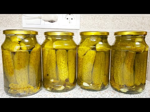 Видео: 🥒🥒🥒Эти ХРУСТЯЩИЕ огурцы на зиму просто чудо! Ароматные и очень вкусные без стерилизации.