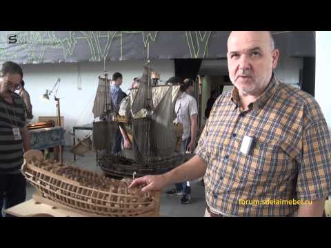 Видео: Модели кораблей из дерева: судомоделирование. Ship model