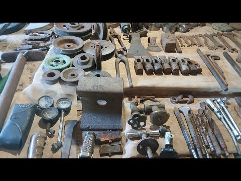 Видео: Барахолка на дому. Продажа. Инструменты. Буржуйка. Домкраты. Тискы. Все для дома.