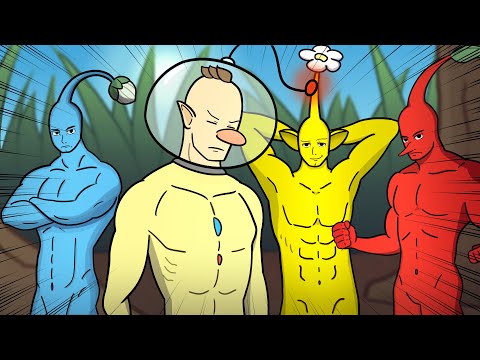 Видео: Объяснение серии Pikmin (за 9 минут)