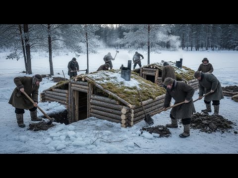 Видео: Как сибиряки строили землянки, чтобы пережить первую зиму без еды и огня
