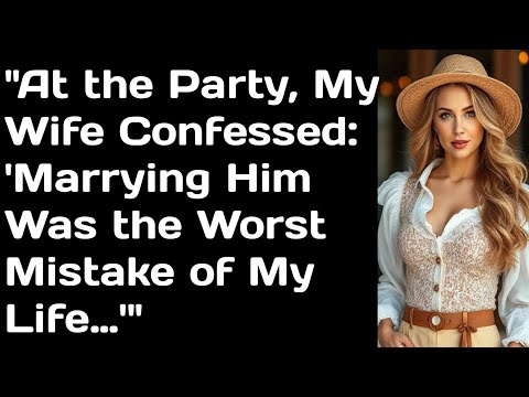 Видео: «На вечеринке моя жена призналась: «Выйти за него замуж было худшей ошибкой в ​​моей жизни…»» #ра...