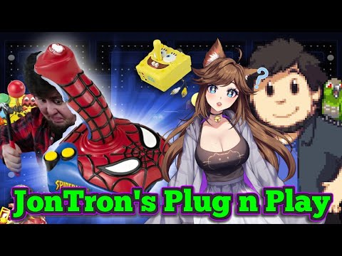 Видео: [Играйте с JonTron!] Реакция на Plug and Play игры JonTron