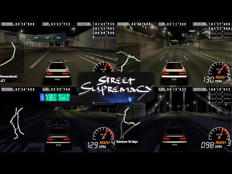 Видео: Street Supremacy (PSP) - Все Гоночные Трассы