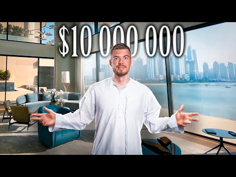 Видео: Обзор квартиры за $10 000 000 в Дубае. One Palm