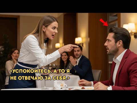 Видео: «Все в ресторане боялись грубого миллионера, пока новая официантка не осмелилась ему ответить»