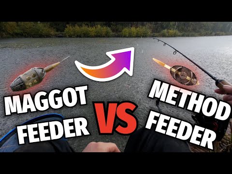 Видео: Кормушка для личинок против кормушки для методов — какой осенний метод самый лучший?