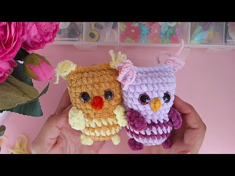 Видео: Мастер-класс Совушка крючком.