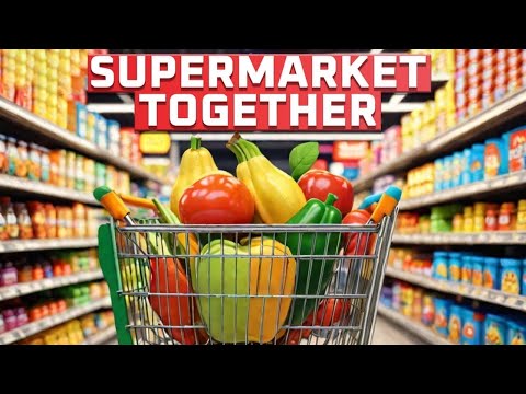 Видео: Стрим-Supermarket Together.Открыли супермаркет#8:Вежливый чат