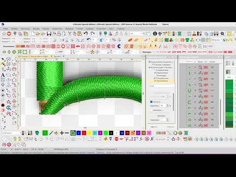 Видео: Отрисовка логотипа в Wilcom 4.2 / Digitizing a Logo in Wilcom 4.2