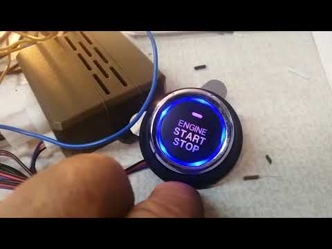 Видео: кнопка START STOP  CAR START SYSTEM