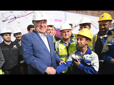 Видео: Боздид аз рафти корҳо дар нақби сохтмонии қабати 4 (СТ-4)-и НБО “Роғун”