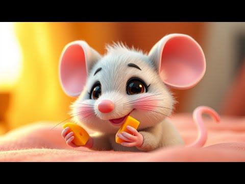 Видео: Малко палаво мишленце – весела детска песничка за игри и приключения