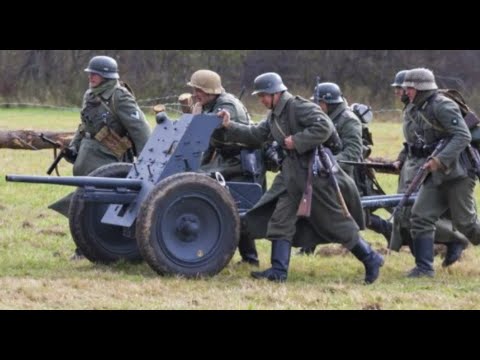 Видео: Немецкая противотанковая пушка 3.7-см Pak "Колотушка"