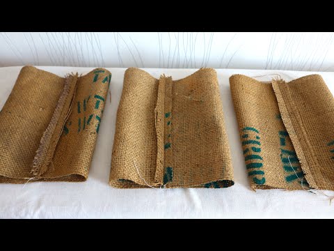 Видео: Взяла мешковину и сделала настоящую красоту для дома. Покажу, что получилось