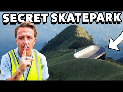 Видео: Строительство скейт-парка в горах