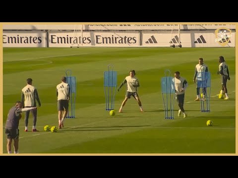 Видео: Реал Мадрид - Динамическое упражнение по пасу - Хаби Алонсо