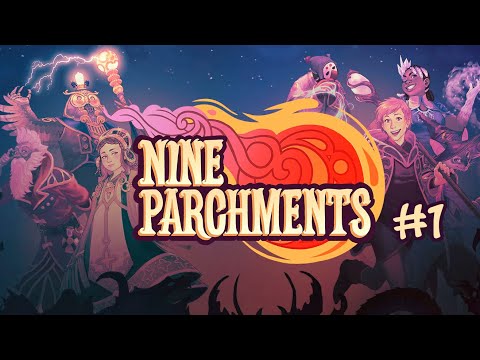 Видео: Экшен от создателей Trine, да ещё и с магией! | Nine Parchments (#1)