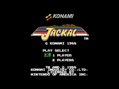 Видео: [Jackal] Игра шакал на денди от konami полное прохождение (1988)