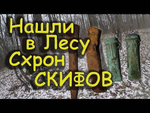 Видео: Нашли в лесу Схрон Скифов! Зимний Коп в лесу 2021)))