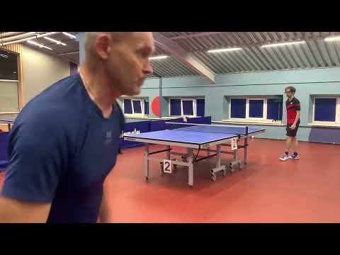 Видео: 25.10.25 Полевой Н.Б. (535 ttw) - Алексеенко К.К. (495 ttw) Вологда Настольный теннис Клуб Планета