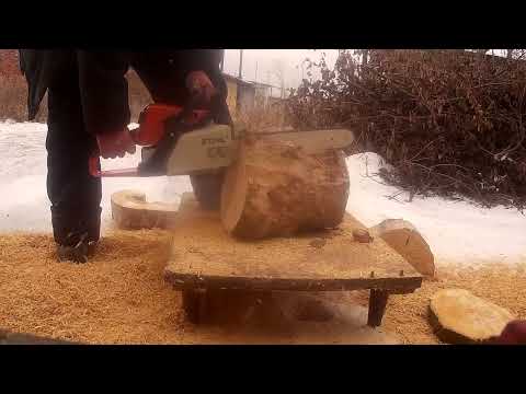 Видео: Бензопила STIHL MS 250 аналог Китай в работе .