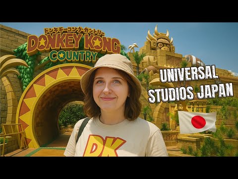 Видео: Новая зона Donkey Kong Country в Японии! Nintendo World Universal Studios Japan